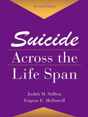 cover image of Suicide Across the Life Span